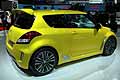 Prototipo vettura Suzuki Swift Sport al Ginevra Motor Show 2011. Versione sportiva Suzuki Swift Sport